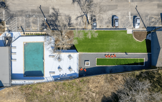 Ashford Costa Brava Aerial Image Swimming Pool