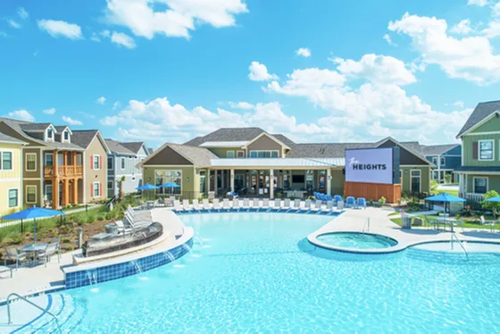 Pool area