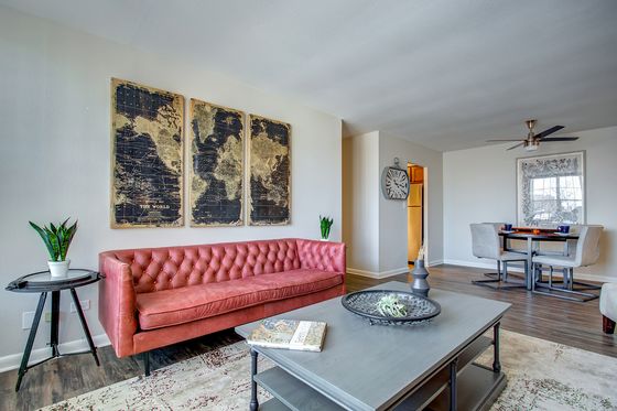 Furnished living room