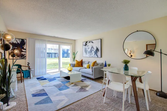 The Social West Ames Station | Student Housing for Rent | Ames IA 50014 | Living Room