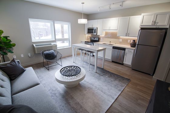 Furnished living room