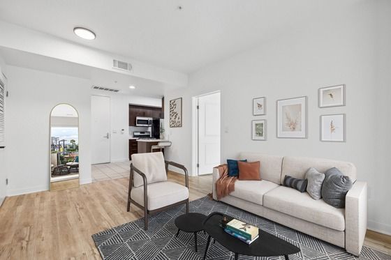 Arrive Seaside living room