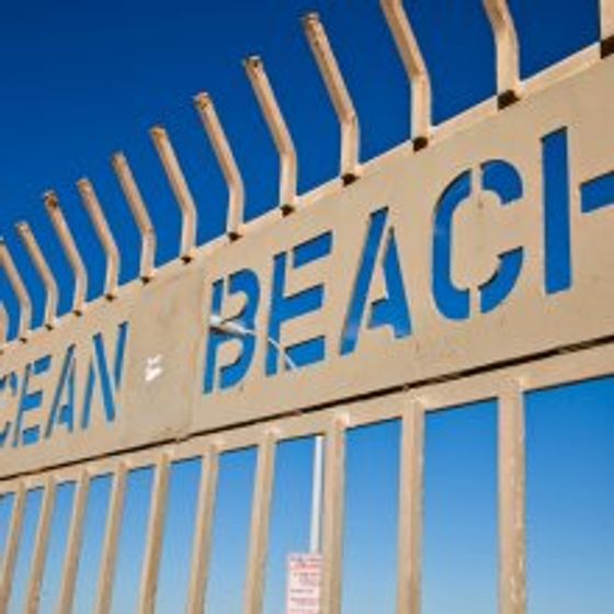 Ocean Beach Fence