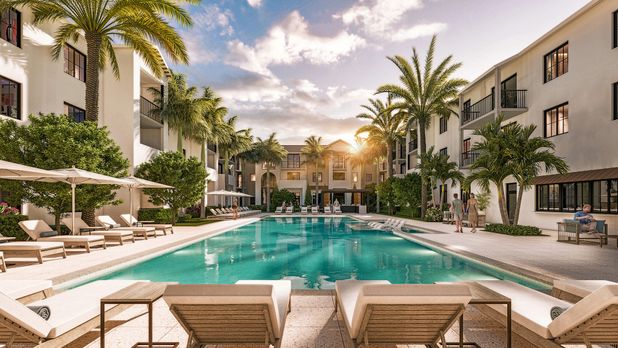Pool rendering