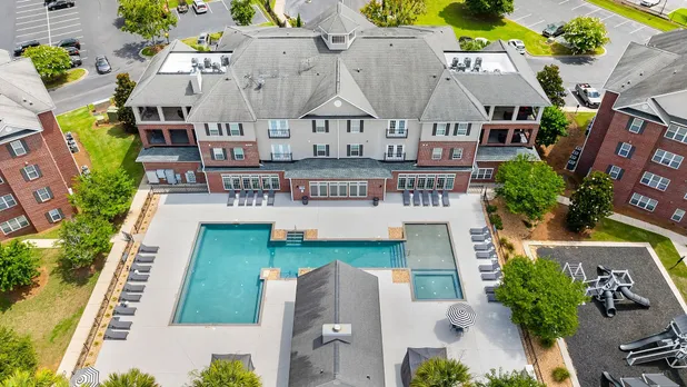 The Grand pool and office