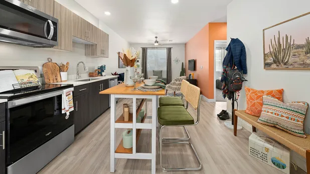 modeled kitchen