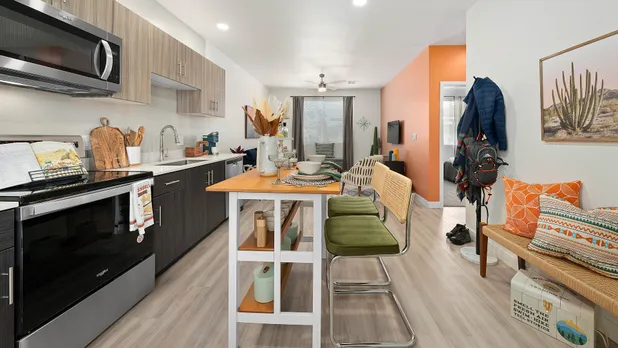 modeled kitchen