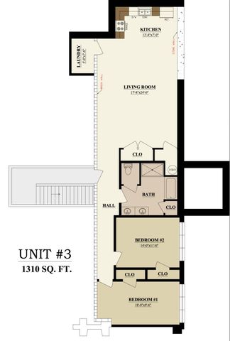 Unit #3 Floorplan