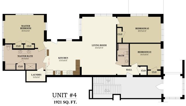 Unit #4 Floorplan