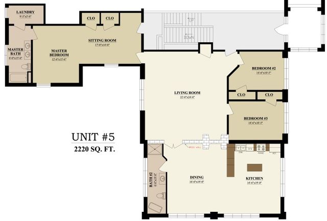 Unit #5 Floorplan