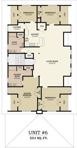 Unit #6 Floorplan