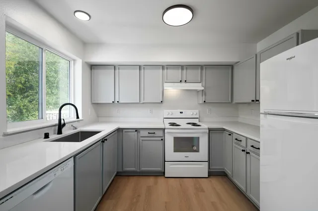 Updated roomy kitchens