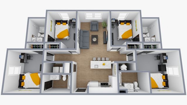 D5: 4 Bed 4 Bath