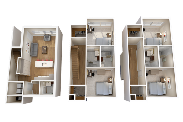 D2: 4 Bed 4.5 Bath