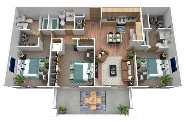C3: 3 Bed 3 Bath
