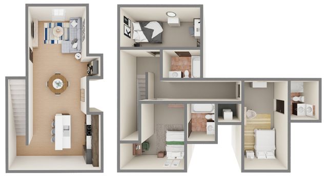 E2: 3 Bed 3 Bath