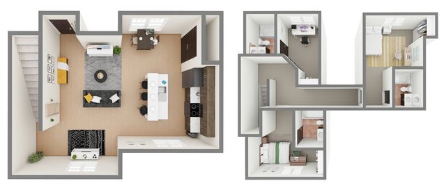 E3: 3 Bed 3 Bath