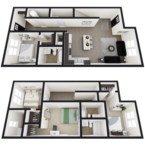 A: 4 Bed 4.5 Bath