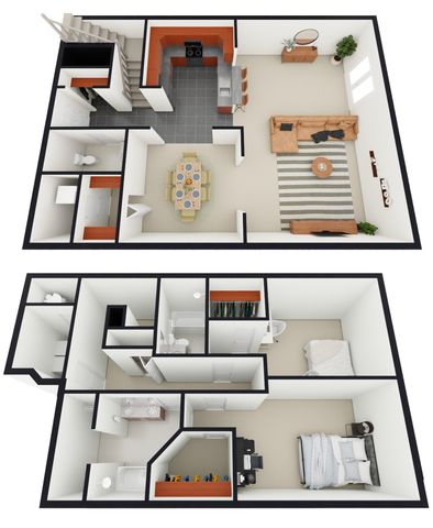 I3: 2 Bed 2 Bath