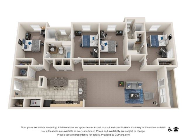 D1: 4 Bed 4 Bath