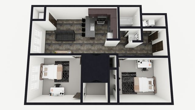 2 Bed 1 Bath | 205
