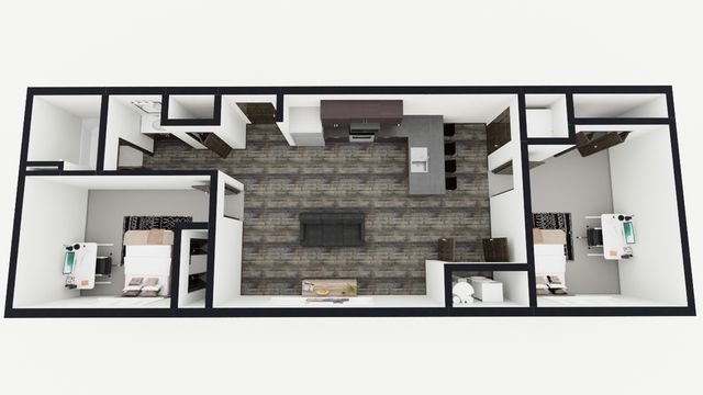 2 Bed 1 Bath | #308