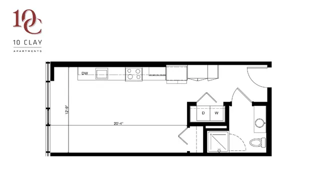 Studio Floorplan