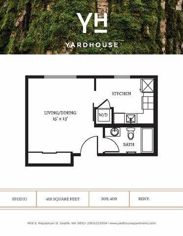 Yardhouse - Studio - 309/409