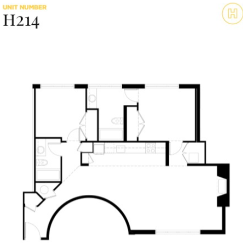 Anhalt - Apartment 214-314 - Floorplan