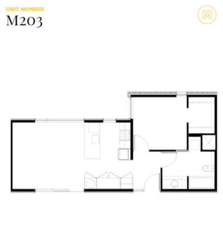 Anhalt - Apartment 203 - Floorplan