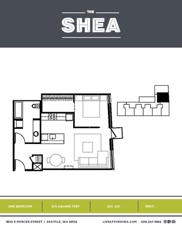 The Shea - 1 Bedroom - Apartments 07