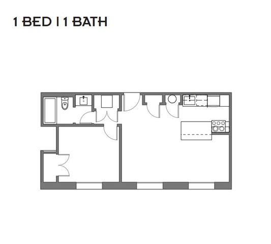 Seattle Quilt Building - 402 & 502 - Floorplan