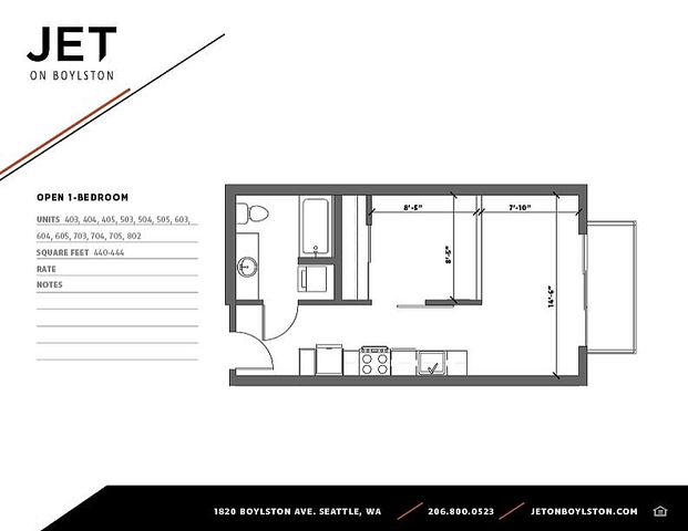 Jet - 802 - Floorplan