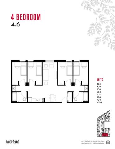 Vi Hilbert 4 Bedroom Floorplan