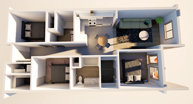 Bode 1010 3BED-B.1 Floorplan