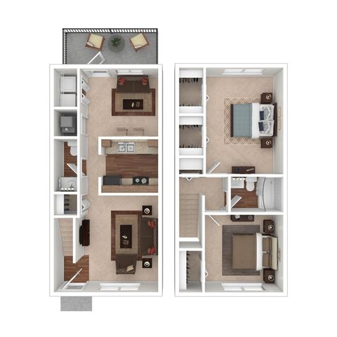 2 BR TH