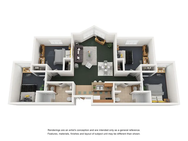 4 Bedroom 2 Bathroom Standard