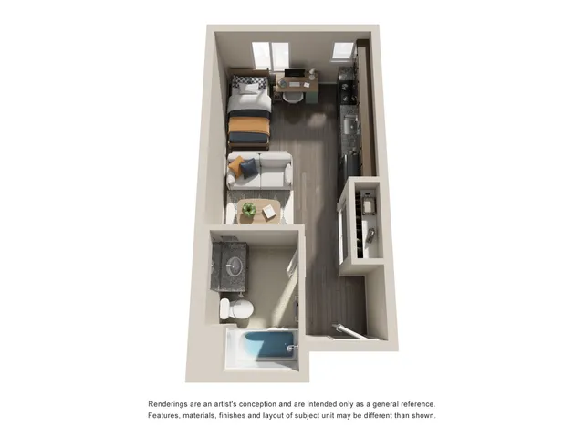 Studio Floorplan