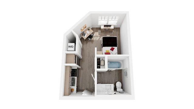 Micro Studio Floorplan