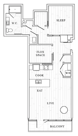 The Tower at OPOP A4 Floorplan