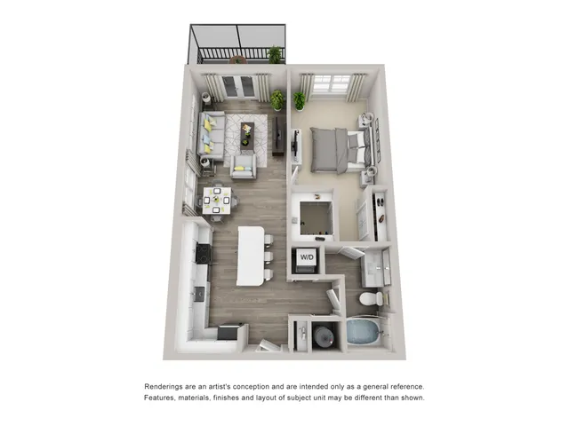 A1 floor plan