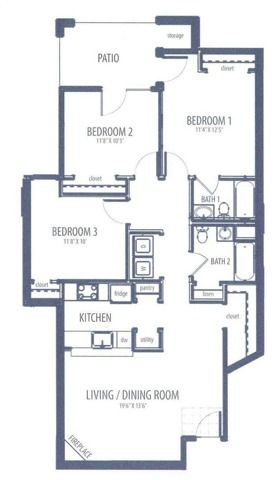 C1 floor plan