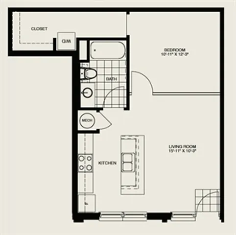 Colony Village A3 Floor Plan