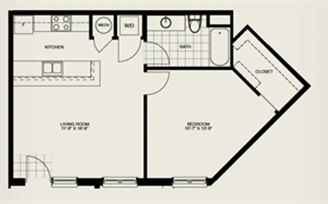 Colony Village A8 Floor Plan