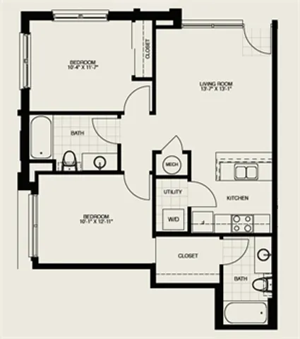 Colony Village B10 Floor Plan