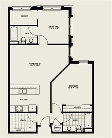 Colony Village B13 Floor Plan