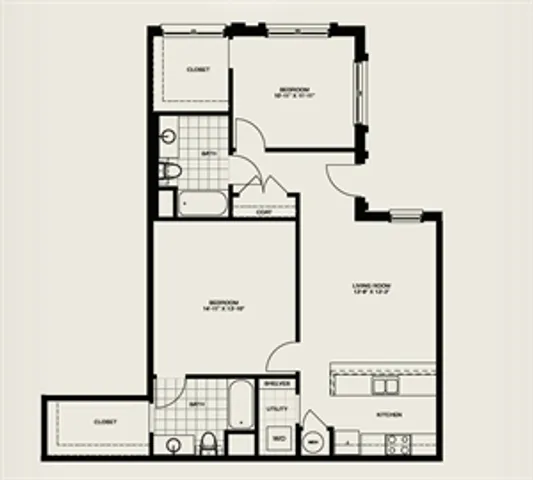 Colony Village B14 Floor Plan