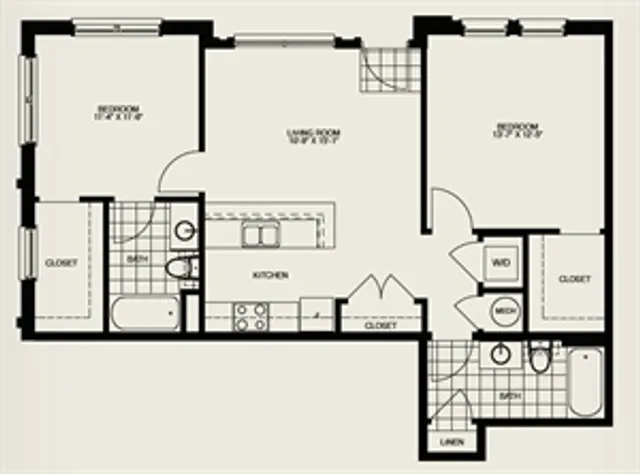 Colony Village B3 Floor Plan