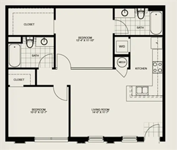 Colony Village B6 Floor Plan
