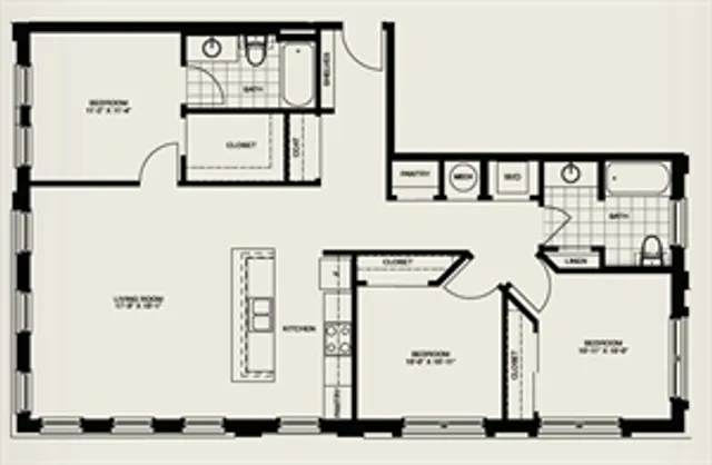 Colony Village C1 Floor Plan